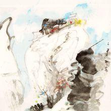 袁振西華山印象2009作