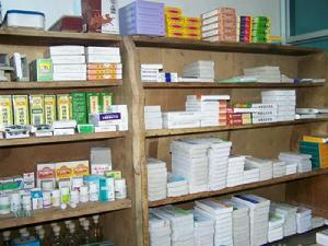 童灣村-村委會衛生所藥房一角