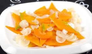 生醃南瓜百合 生醃南瓜百合