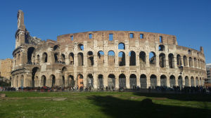 古羅馬的決鬥場遺址