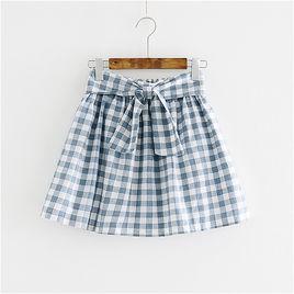 格子裙 格子裙