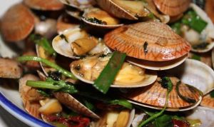 豉汁紫蘇炒花甲 豉汁紫蘇炒花甲