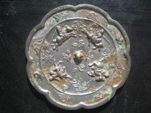 打馬球紋銅鏡 打馬球紋銅鏡