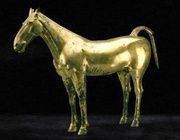 鎏金銅馬 鎏金銅馬