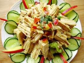 涼拌青瓜腐竹 涼拌青瓜腐竹