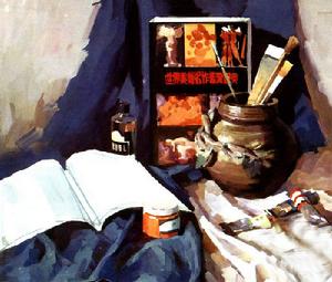 水粉靜物寫生步驟(轉)