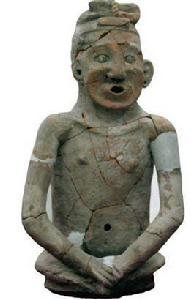 中華祖神陶質人像 中華祖神陶質人像