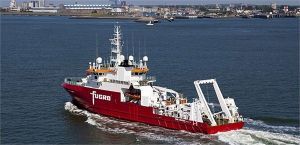 其中一艘搜尋船“發現”號