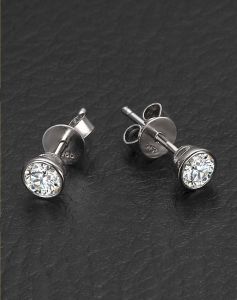 鑽石耳釘 鑽石耳釘