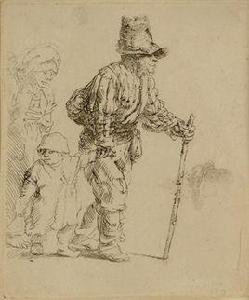 流浪的農民家庭 流浪的農民家庭