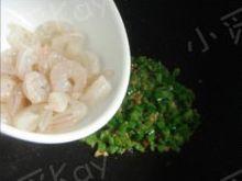 青椒蝦仁炒蛋