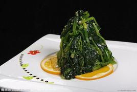 芥末拌菠菜 芥末拌菠菜