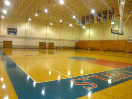 （圖）孟菲斯大學男子中學籃球場