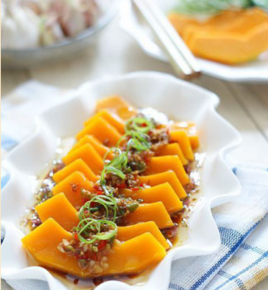 蒜酥蒸南瓜 蒜酥蒸南瓜