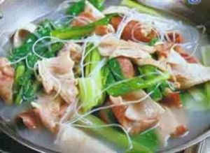 青菜燉肚片 青菜燉肚片