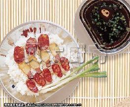 電飯煲腊味飯 電飯煲腊味飯