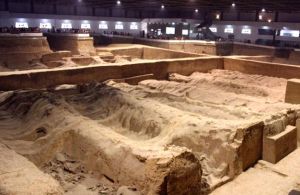 兵馬俑二號坑內景