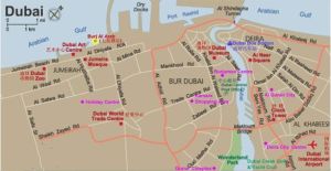 杜拜地圖