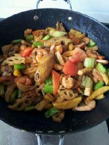 雞翅蝦鍋 雞翅蝦鍋