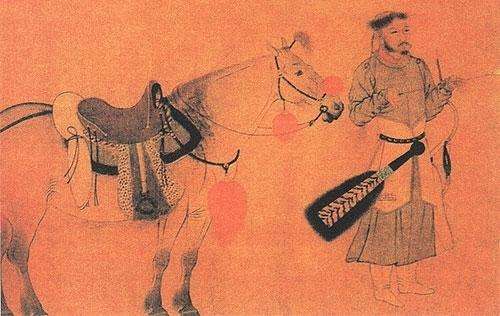 耶律倍的《騎射圖》