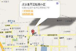 松園小區交通圖