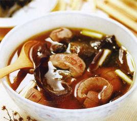 木耳豬腰湯 木耳豬腰湯
