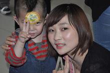 紅五角志願者在海淀殘聯