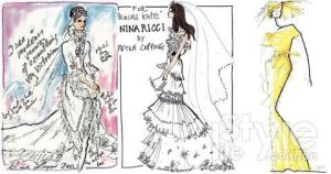 各大時裝品牌設計師為威廉王子的未婚妻凱特-米德爾頓設計的禮服.