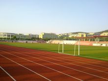 青島理工大學費縣校區操場