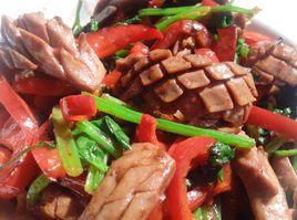 香芹爆腰花 香芹爆腰花