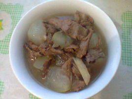 冬瓜燉牛肉 冬瓜燉牛肉