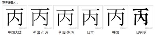 丙[漢語漢字]