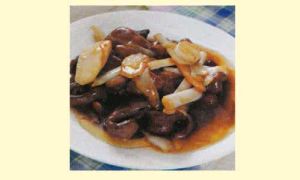 馬蹄炒豬心 馬蹄炒豬心