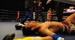 藍桑坤已經爬不起來了