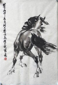 徐大虎《駿馬圖》