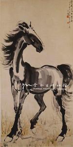 駿馬圖軸 駿馬圖軸