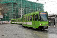 德國漢諾瓦的TW 6000型多節式路面電車