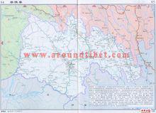 戰爭東線察隅縣地圖