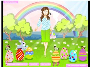 復活節的彩虹女孩 復活節的彩虹女孩