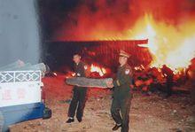 康建泉生前在事故現場