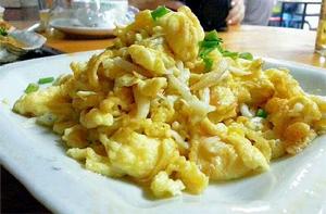 小銀魚炒雞蛋 小銀魚炒雞蛋