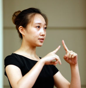 手語翻譯員 手語翻譯員