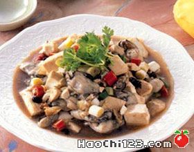 海蠣燒豆腐 海蠣燒豆腐