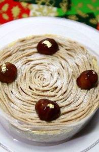 栗子蒙布朗芝士蛋糕 栗子蒙布朗芝士蛋糕