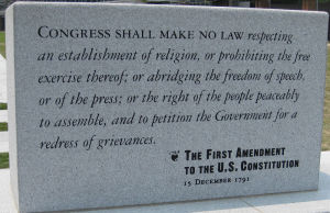 憲法第一修正案