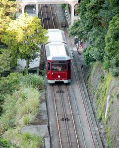 山頂纜車是纜索鐵路系統
