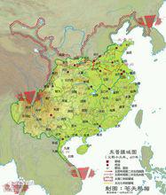 劉裕北伐後的版圖