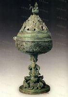 東漢細線紋博山爐 東漢細線紋博山爐