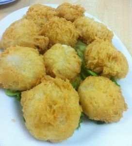 脆炸豆腐球 脆炸豆腐球