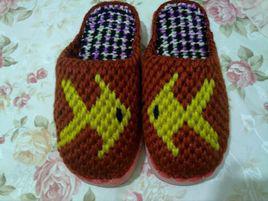 毛線拖鞋 毛線拖鞋